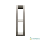 Plaque Classica chrome noir 2 modules Vimar
