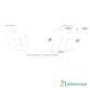 Callebotis open 40 babord et tribord dimensions