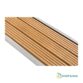 Passerelle pliable AISI 316 / Iroko