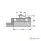 Dimensions Embout renvoi simple Antal
