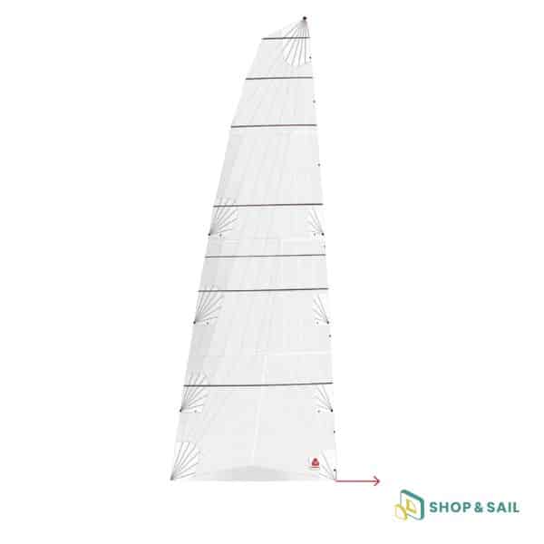 Grand voile Cruising à corne Delta Voile