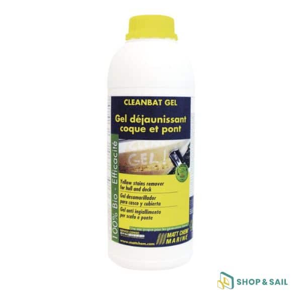 Déjaunissant dérouillant gelcoat Cleanbat Gel Matt Chem