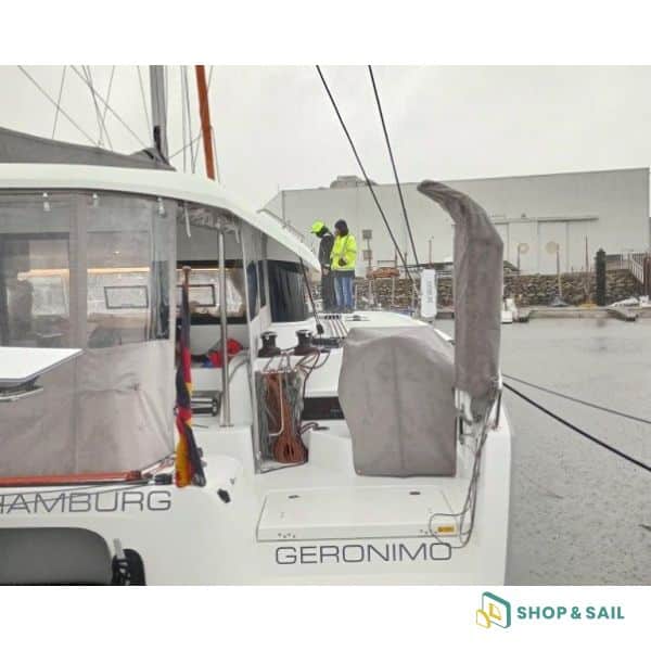 Housse de barre + console bâbord pour Excess 14 T-Top