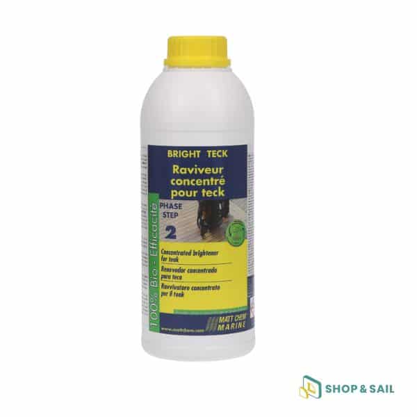 Nettoyant concentré pour teck phase 2 Bright Teck Matt Chem