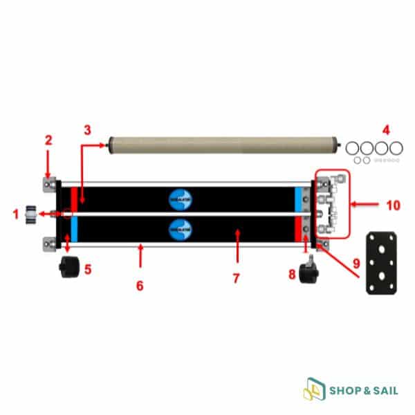 Pièces détachées membrane dessalinisateur Dessalator