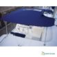 toile de bimini fixe poste de barre