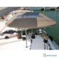 Toile de Bimini fixe poste de barre