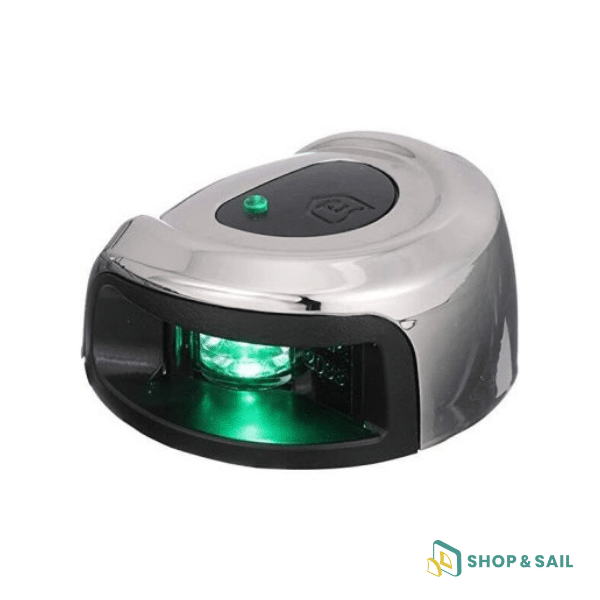 Feu de navigation horizontal en inox - vert - LightArmor - Attwood