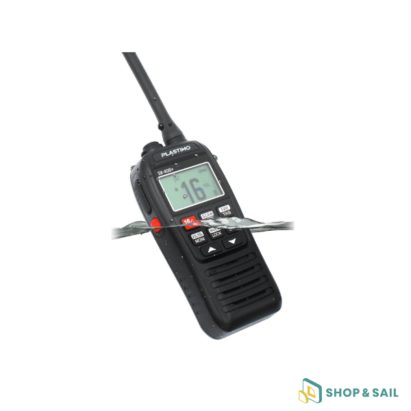 VHF Portable SX-400+ étanche et flottante Plastimo VHF portable flottante Plastimo