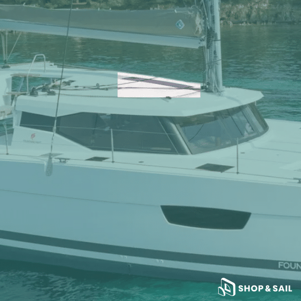 Pare-brise de fenêtre de carré Fountaine Pajot Lucia 40