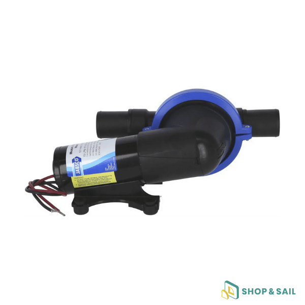 Pompe de cale eaux noires série 50890 16Lmin max Jabsco Pompe de cale eaux noires série 50890 16Lmin max Jabsco, autre vue