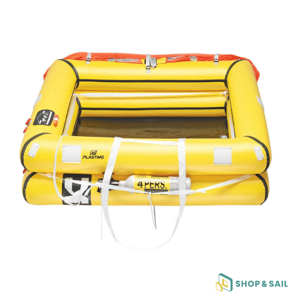 Radeau Coastal ISO sac Plastimo 4 places 2 Radeau Coastal ISO sac Plastimo 4 places, vue intérieure