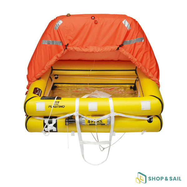 Radeau Transocean ISO sup 24H sac Plastimo 4 places 2 Radeau Transocean ISO sup 24H sac Plastimo 4 places, seconde vue