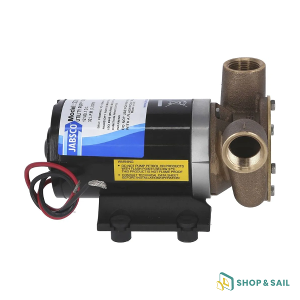 Pompe de cale Utility Puppy 2000 38lmin Jabsco 12V