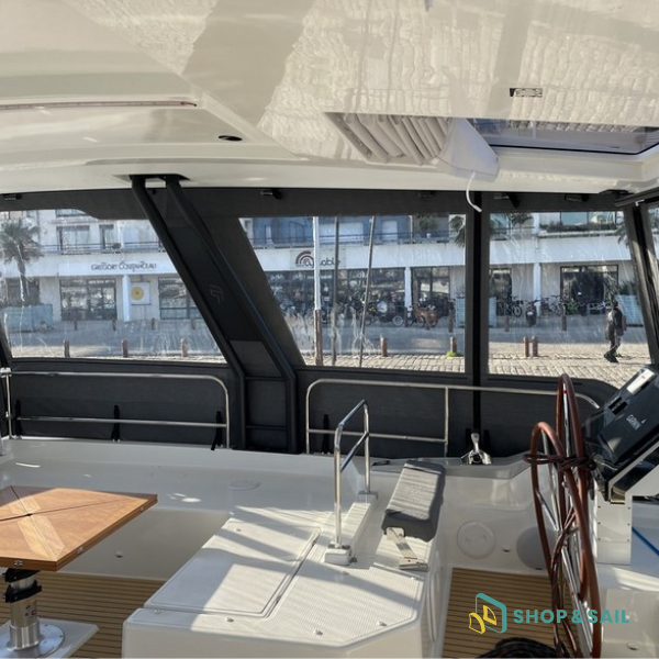 Fermeture de fly pour Fountaine Pajot Alegria 67 NV Equipment (2) Fermeture de fly pour Fountaine Pajot Alegria 67 NV Equipment