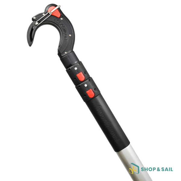 Gaffe passe-amarre télescopique Vario 3.2m Hook & Moor