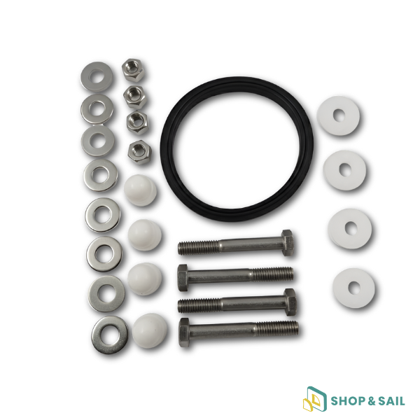 Kit fixation sol toilette Twist'n' Lock Jabsco